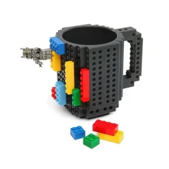 TAZZA LEGO COMPATIBILE CON MATTONCINI COSTRUZIONI BUILT ON BRICKS MUG 350 ML