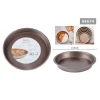 TEGLIA DA FORNO PER TORTE DOLCI CROSTATE STAMPO IN ACCIAIO TORTIERA 24.5CM 98674