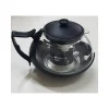TEIERA IN VETRO TISANIERA TISANA CON FILTRO STANTUFFO REMOVIBILE 750ML X INFUSI