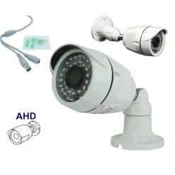 TELECAMERA CAMERA AHD 1080P VIDEOSORVEGLIANZA INFRAROSSI 36 LED 2.0MPX 3,6MM 6356AHD