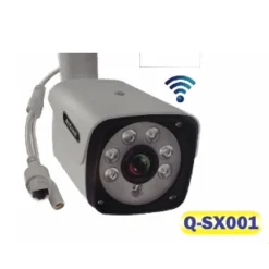 TELECAMERA DI RETE IP WIRELESS PANORAMICA DA ESTERNO COMPATIBILE CON NVR Q-SX001