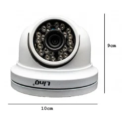 TELECAMERA DI SICUREZZA SOFFITTO POE 2MPX AHD-2037 12LED 24 INFRAROSSI 200W IP66