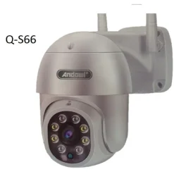 TELECAMERA DI SORVEGLIANZA DI SICUREZZA INTELLIGENTE DI RETE HD WIFI 5.0MP Q-S66