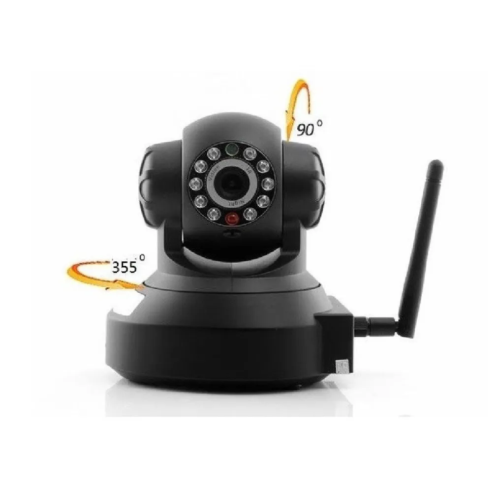 TELECAMERA DI SORVEGLIANZA IP CAM HD 720P WIRELESS LED IR LAN MOTORIZZATA WIFI