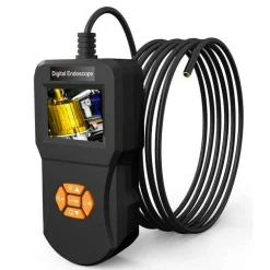 TELECAMERA ENDOSCOPICA CON MONITOR LCD 6 LED SONDA 5 MT FOTO VIDEO SD 90358