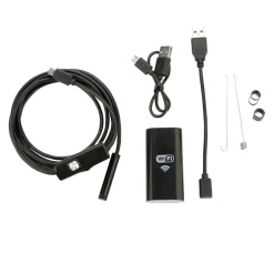 TELECAMERA ENDOSCOPICA PER ISPEZIONE WIFI PER SMARTPHONE 6 LED MT IP67