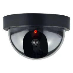 TELECAMERA FINTA CON LED LAMPEGGIANTE DOME CAMERA VIDEOSORVEGLIANZA SOFFITTO