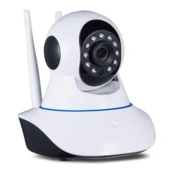 TELECAMERA IP CAMERA HD 720P WIRELESS LED IR LAN MOTORIZZATA WIFI RETE INTERNET