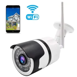 TELECAMERA IP CAMERA HD WIRELESS LED IR INFRAROSSI IPCAM TF 36 LED ESTERNO