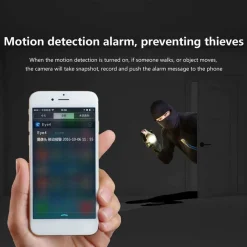 TELECAMERA IP CON RILEVAMENTO MOVIMENTO Q-SX910 1080P WIRELESS CLOUD NANNY CAM