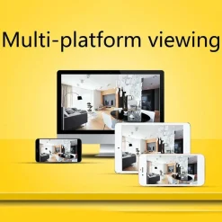 TELECAMERA IP CON RILEVAMENTO MOVIMENTO Q-SX910 1080P WIRELESS CLOUD NANNY CAM