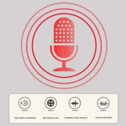 TELECAMERA IP CON RILEVAMENTO MOVIMENTO Q-SX910 1080P WIRELESS CLOUD NANNY CAM