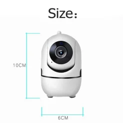 TELECAMERA IP CON RILEVAMENTO MOVIMENTO Q-SX910 1080P WIRELESS CLOUD NANNY CAM