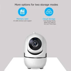 TELECAMERA IP CON RILEVAMENTO MOVIMENTO Q-SX910 1080P WIRELESS CLOUD NANNY CAM