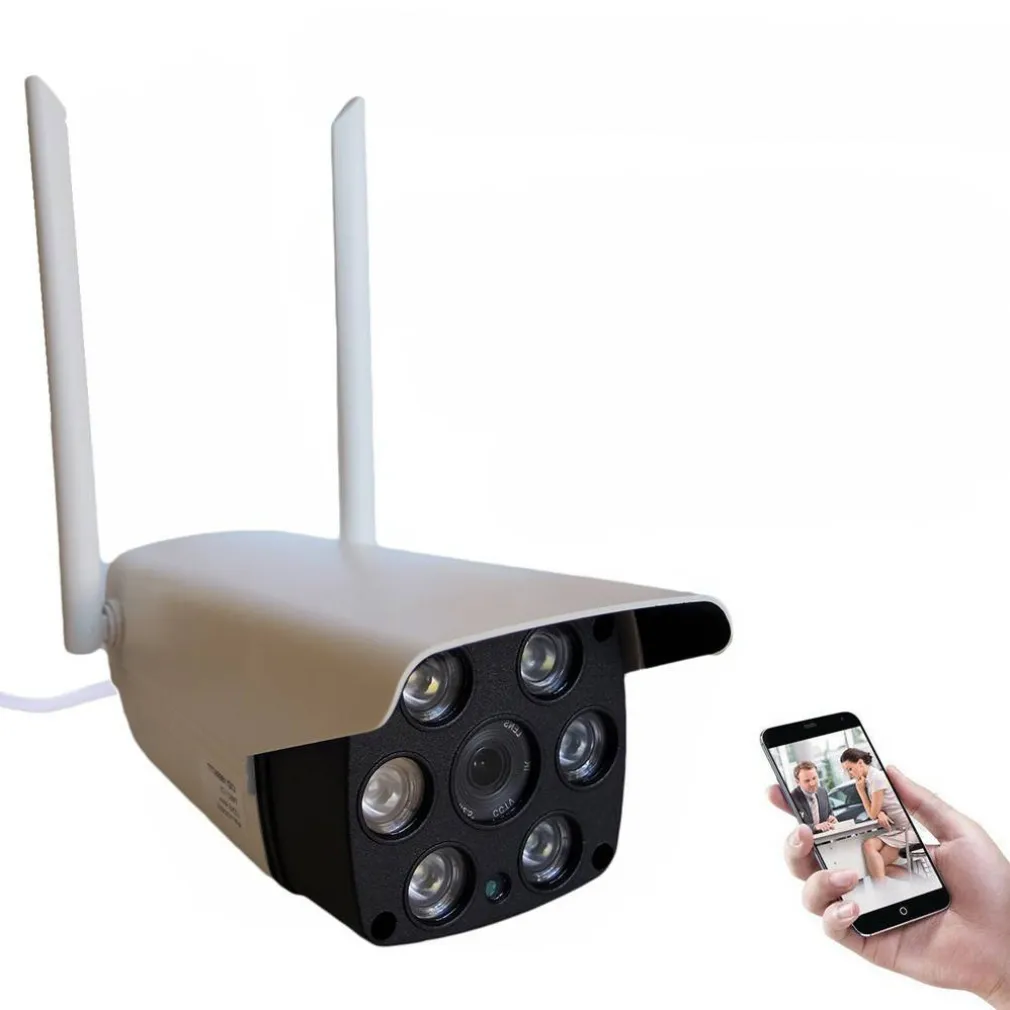 TELECAMERA IP P2P CAMERA WIRELESS 6 LED INFRAROSSI 4MM 3MPX VOICE TF JS926RP