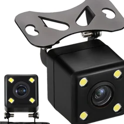 TELECAMERA PER RETROMARCIA PER AUTO Q-DC2 VISIONE NOTTURNA A 170° IMPERMEABILE