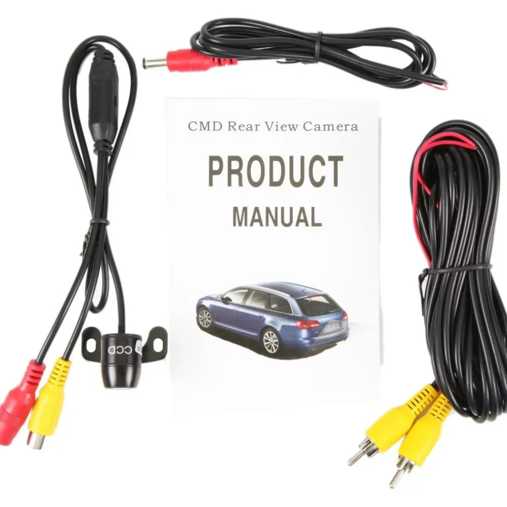 TELECAMERA PER RETROMARCIA AUTO 600CM 1080P HD VISIONE NOTTURNA INFRAROSSI Q-DC3