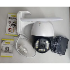 TELECAMERA PTZ PANORAMICA SMART IP 1080P Q-S902 WIFI 2K HD SORVEGLIANZA SICUREZZA