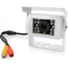 TELECAMERA RETROCAMERA PER AUTO INFRAROSSI AHD 2.8MM 18 LED IP67 ZOOM FOCUS PAL