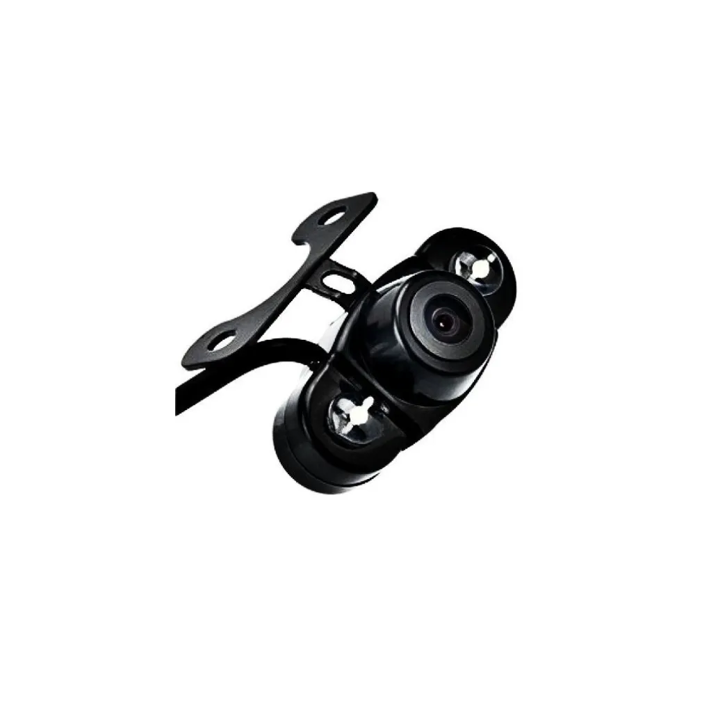 TELECAMERA RETROMARCIA AUTO CAMPER FURGONE 2 LED SMD STAFFATA RETROCAMERA