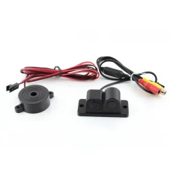 TELECAMERA RETROMARCIA CON SENSORE DI PARCHEGGIO 2 IN 1 ANGOLO 170° NOTTURNA