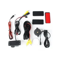 TELECAMERA RETROMARCIA CON SENSORE DI PARCHEGGIO 2 IN 1 ANGOLO 170° NOTTURNA