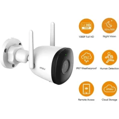 TELECAMERA WIFI ESTERNA 1080P IP67 VISIONE NOTTURNA 30MT COMPATIBILE CON ALEXA