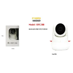 TELECAMERA WIFI FULL HD VIDEOCAMERA VIDEOSORVEGLIANZA IP CAMERA MAXTECH 18YC200