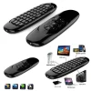 TELECOMANDO AIR MOUSE C-120 WIRELESS 2,4 GHZ MINI TASTIERA MOVIMENTO ANDROID PC
