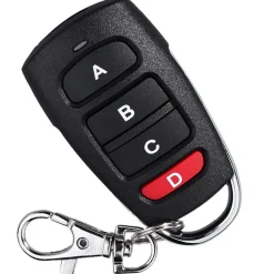 TELECOMANDO CANCELLO DUPLICATORE CODICI CODE UNIVERSALE 4 CANALI FREQUENZA 433