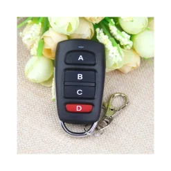 TELECOMANDO CANCELLO DUPLICATORE CODICI CODE UNIVERSALE 4 CANALI FREQUENZA 433