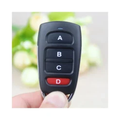 TELECOMANDO CANCELLO DUPLICATORE CODICI CODE UNIVERSALE 4 CANALI FREQUENZA 433