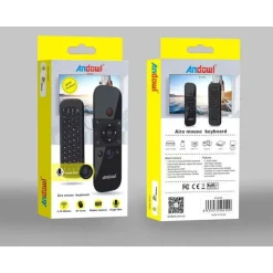 TELECOMANDO CONTROLLO REMOTO TASTIERA WIRELESS AIR MOUSE Q-A259 PER BOX SMART TV