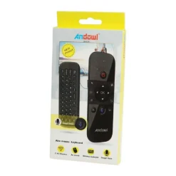 TELECOMANDO CONTROLLO REMOTO TASTIERA WIRELESS AIR MOUSE Q-A259 PER BOX SMART TV