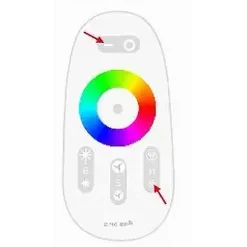 TELECOMANDO 2.4G TOUCH SCREEN CONTROLLER ILLUMINAZIONE STRISCIA LED RGB AP1201