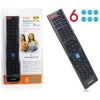 TELECOMANDO UNIVERSALE 6 IN 1 PROGRAMMABILE URC-5706 PER TV LCD LED MULTIFUNZIONE