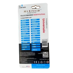 TELECOMANDO UNIVERSALE RICAMBIO COMPATIBILE CONDIZIONATORE CLIMATIZZATORE COM-A003