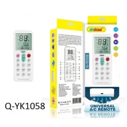 TELECOMANDO UNIVERSALE SOSTITUTIVO CONDIZIONATORE D'ARIA CLIMATIZZATORE Q-YK1058