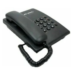 TELEFONO FISSO CASA UFFICIO CON FILO DA TAVOLO O A PARETE FUNZIONE SILENZIOSO