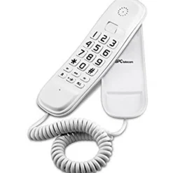 TELEFONO FISSO DA MURO O TAVOLO SCRIVANIA CON TASTI GRANDI RETRO ILLUMINATI LUCE