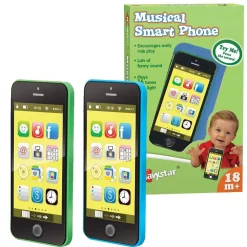 TELEFONO SMARTPHONE GIOCATTOLO MUSICALE BAMBINI MELODIE COLORI ASSORTITI