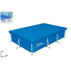 TELO COPERTURA PER PISCINA STEEL PRO 259X170X61CM FUORI TERRA RETTANGOLARE 58105