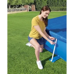 TELO COPERTURA PER PISCINA STEEL PRO 259X170X61CM FUORI TERRA RETTANGOLARE 58105