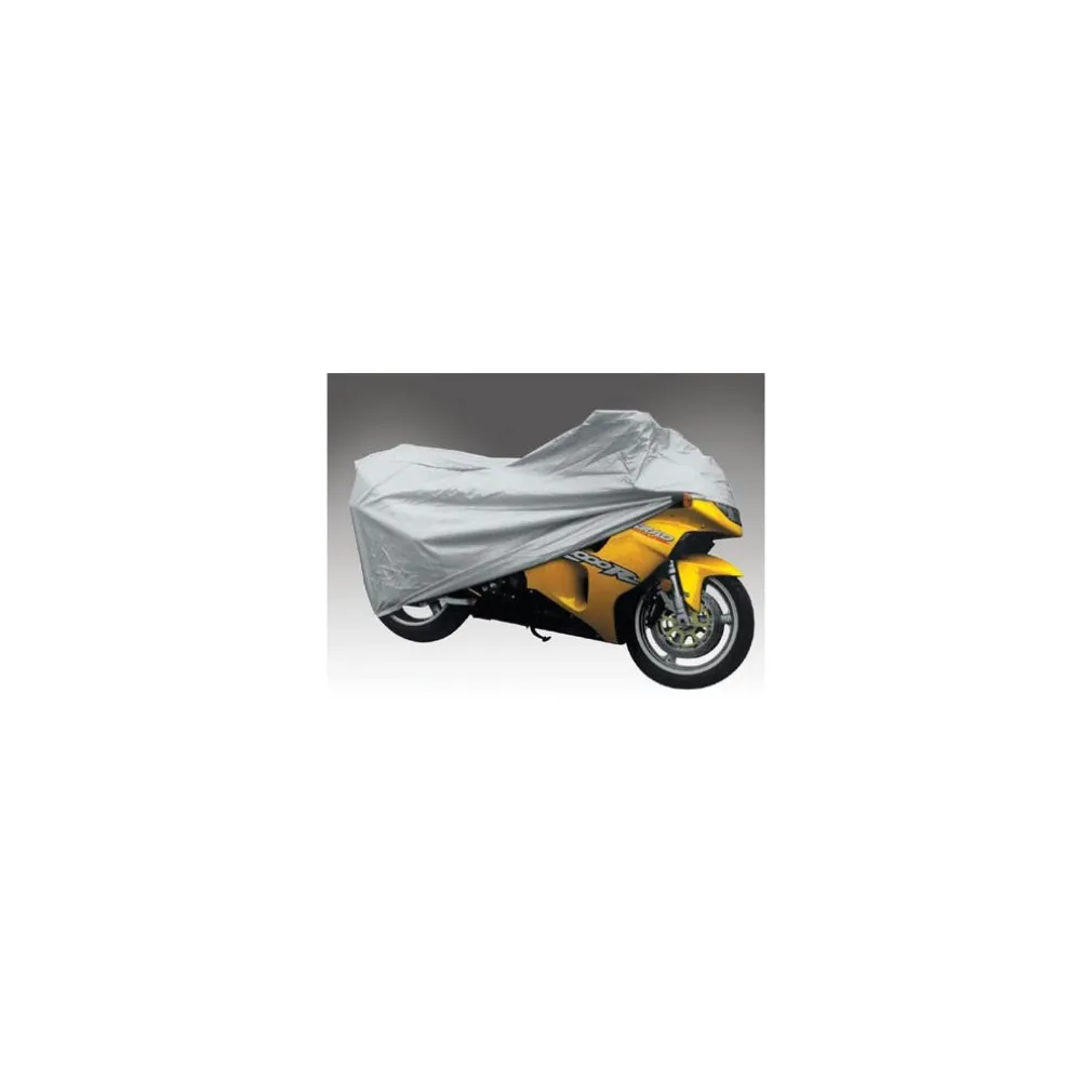TELO COVER COPRI MOTO SCOOTER BICICLETTA POLIETILENE ARGENTO TAGLIA S 100 X 200