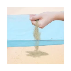 TELO MARE ANTI SABBIA SAND FREE MAT RIMUOVI SABBIA TELO UTILE PIC-NIC CAMPEGGIO