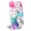 TELO MARE IN COTONE PRINCIPESSE DISNEY ASCIUGAMANO MARE PISCINA ARIEL JASMINE