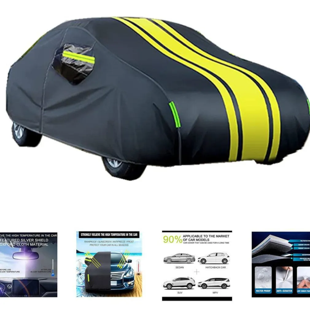 TELO PROTETTIVO TESSUTO COPRIAUTO IMPERMEABILE COPERTURA ANTI PIOGGIA SOLE NEVE