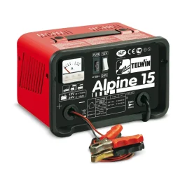 TELWIN CARICABATTERIA AH115 12-24V ALIMENTAZIONE 230V MOD.ALPINE 15