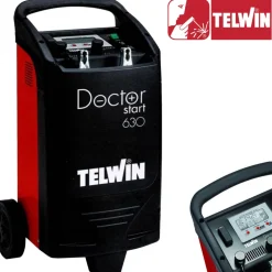 TELWIN DOCTOR START 630 230V 12/24V CARICABATTERIE AVVIATORE TESTER ELETTRONICO