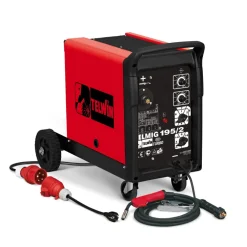 TELWIN SALDATRICE A FILO ELETTRONICA FLUX MIG-MAG 400V TELMIG 195/2 TURBO 821069